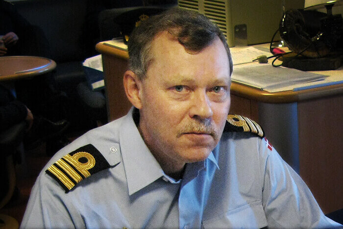 Stanley Sørensen med flyvernavnet LEY, mens han stadig gjorde tjeneste i Forsvaret. Privatfoto